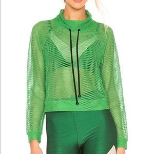 Moral Open Mesh Pullover 💚